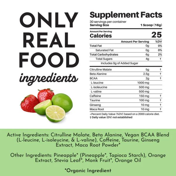 Just Ingredients Pre-Workout